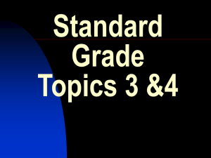 Units 3 and 4 Revision