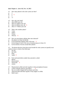 Quiz Chapter 4, Astro 162, Nov. 14, 2012 4-1. How many