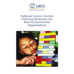 National Cancer Control Planning Resources for Non