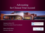 Navigating the Clinical Trials Pathway