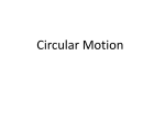 5.1 Uniform Circular Motion