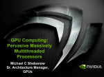 GPU Computing - NVIDIA Research