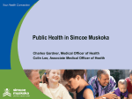 Public Health - Simcoe Muskoka District Health Unit