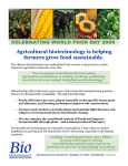 Agricultural Biotechnology is Helping Farmers Grow Food Sustainably