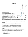 Sheet 2 with Answers