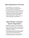 Operating Systems Overview.key