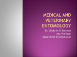 Medical and Veterinary Entomology