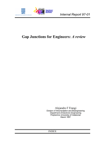 Gap Junctions for Engineers: A review