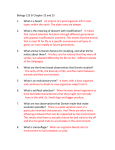 Biology 123 SI Chapter 22 and 23 What is a fossil? An imprint of a