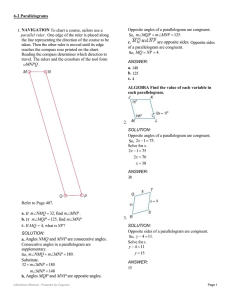 a. Angles NMQ and MNP are consecutive angles. b. Angles MQP