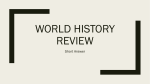 World History Review