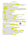 Final Exam question sheet Which lines are parallel? latitude Which