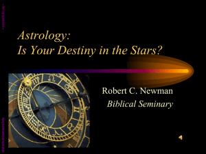 Astrology: Is Your Destiny in the Stars?