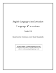 Language Conventions