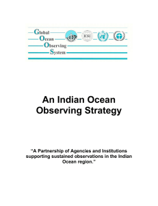 An Indian Ocean Observing Strategy