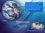 Magnetism - Illinois State University