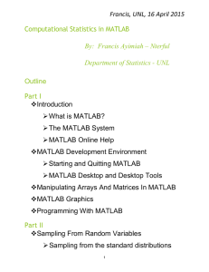 Matlab presentation