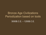 Bronze Age Civilizations