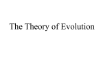 The_theory_of_Evolution
