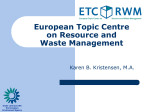 European Topic Centre on Resource and Waste Management