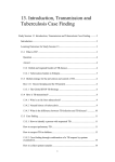 13. Introduction, Transmission and Tuberculosis Case Finding Word