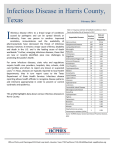 Infectious Disease in Harris County, Texas