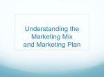 Understanding the Marketing Plan