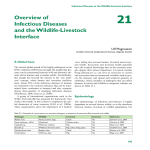Overview of Infectious Diseases and the Wildlife