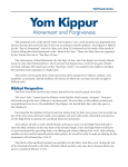 Yom Kippur - Chosen People Ministries