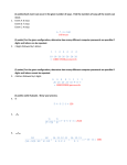 (2 points) Each event can occur in the given number of ways. Find