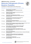 Molecular Pathogenesis (Viruses, Bacteria, Parasites)