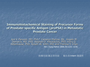 (proPSA) in Metastatic Prostate Cancer