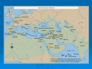 Byzantine, Islamic and Middle Ages Key Events