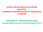 epidemic pneumococcal serotypes in nigeria