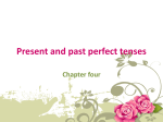 Present and past perfect tenses - Latifah-eng