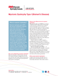 Myotonic Dystrophy Type I (Steinert`s Disease)