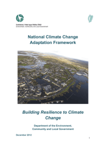 National Climate Change Adaptation Framework