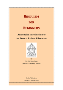 Hinduism for Beginners