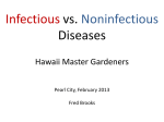 Infectious vs. Noninfectious Diseases