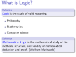 Prop Logic SLIDES - UMD Department of Computer Science