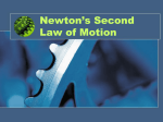 Newton`s 2nd power point