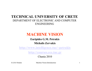 Machine Vision - Intelligent Systems Laboratory