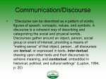 INCO 101 Fundamentals of Human Communication
