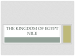 The Kingdom of Egypt Nile