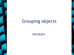 Iterators - COSC 1010