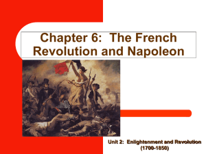 The French Revolution and Napoleon