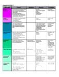 Anatomy 203 OSCE Chart