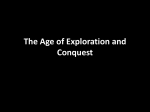 The Age of Exploration and Conquest