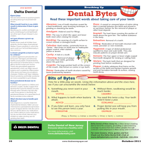 Bits of Bytes - Delta Dental of New Jersey