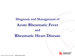 Diagnosis and Management of Acute Rheumatic Fever and